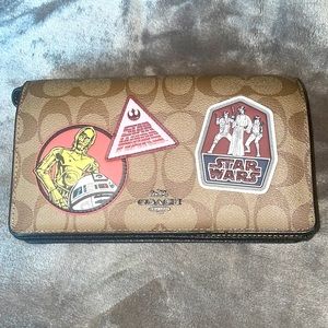 NEW Star War X Coach Crossbody Clutch Purse
